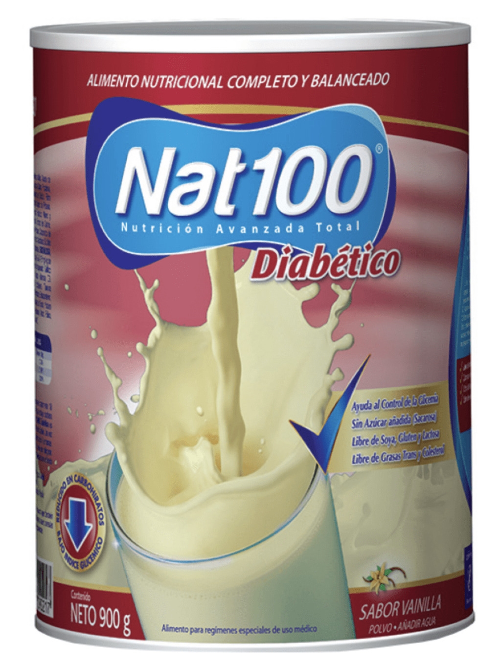 NAT 100 DIABETICO 900G