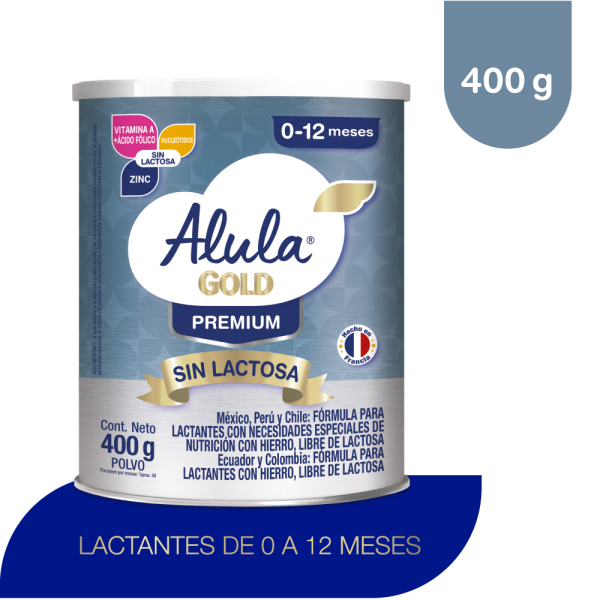 ALULA GOLD SIN LACTOSA 400G