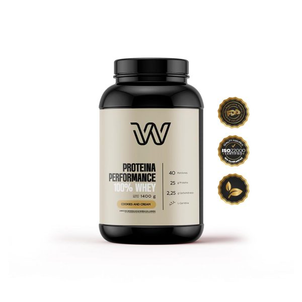 Proteína 100% Whey – Cookies and Cream 1,4 kg