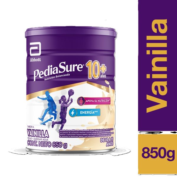 PEDIASURE 10+ POLVO VAINILLA 850G