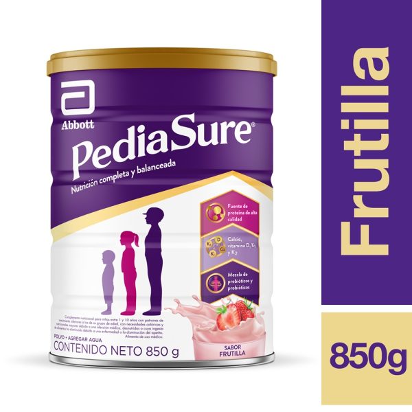 PEDIASURE FRUTILLA 850GRS