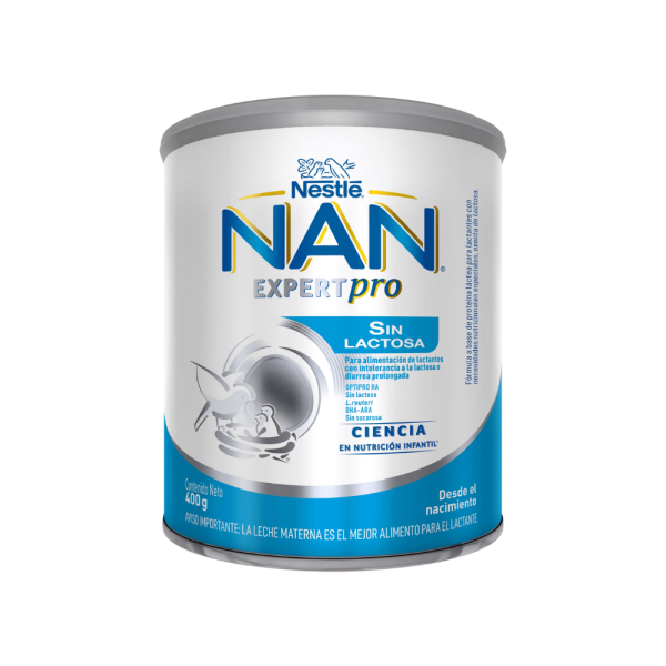 NAN SIN LACTOSA 400 GRS